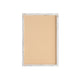 White Washed,20inchW x 30inchH |#| Commercial 20x30 Wall Mount Cork Board with Wooden Push Pins - Whitewashed