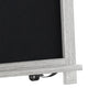 White Wash,12inchW x 1.88inchD x 17inchH |#| 10 Pack 12inch x 17inch Tabletop or Wall Mount Magnetic Chalkboards - Whitewashed