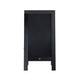 Black,40inchH x 20inchW |#| Indoor/Outdoor 40x20 Freestanding Black Wood A-Frame Magnetic Chalkboard