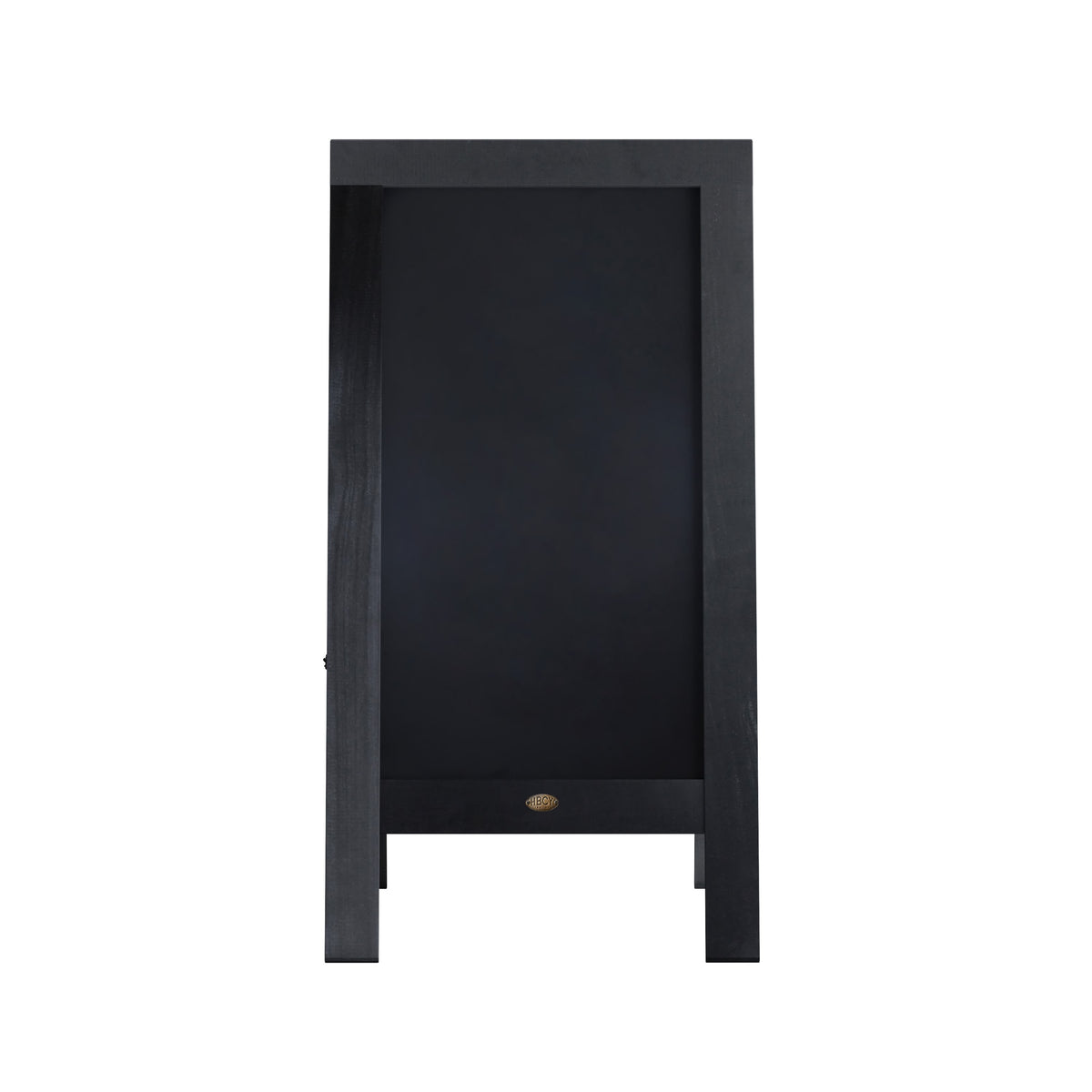 Black,40inchH x 20inchW |#| Indoor/Outdoor 40x20 Freestanding Black Wood A-Frame Magnetic Chalkboard