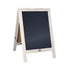 Canterbury Vintage Wooden A-Frame Magnetic Indoor/Outdoor Chalkboard Sign, Freestanding Double Sided Extra Large Message Board