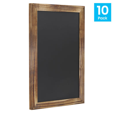 Set of 10 Wall Mounted Magnetic Chalkboards - View 2