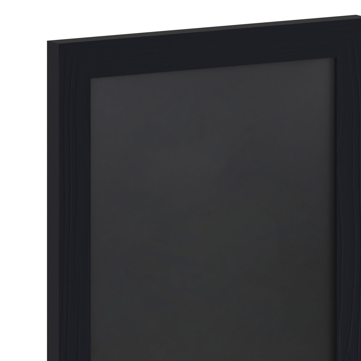 Rustic Black |#| Set of 10 Wall Mounted Magnetic Chalkboards in Black - 9.5inch x 14inch