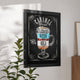 Black,32inchW x 46inchL |#| 32inch x 46inch Wall Mounted Magnetic Chalkboard with Wooden Frame - Black