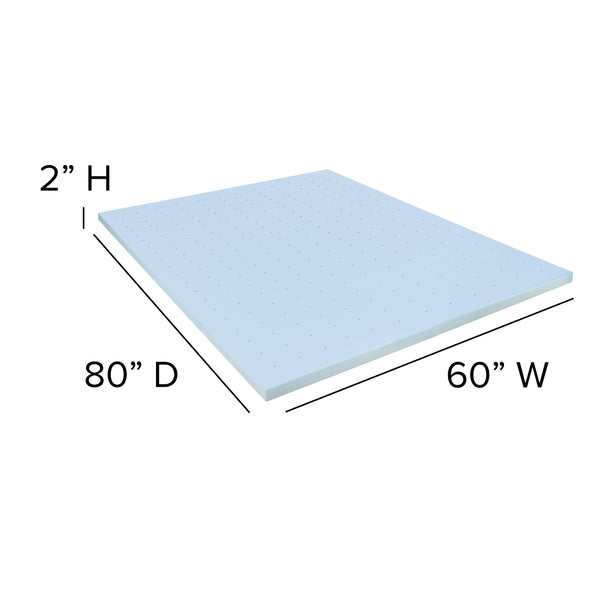 Queen |#| Queen 10inch Mattress & Gel Memory Foam Topper Bundle Set