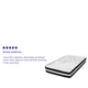 Twin |#| 10inch Hybrid Pocket Spring Mattress, Twin Mattress in a Box - Premium Mattress