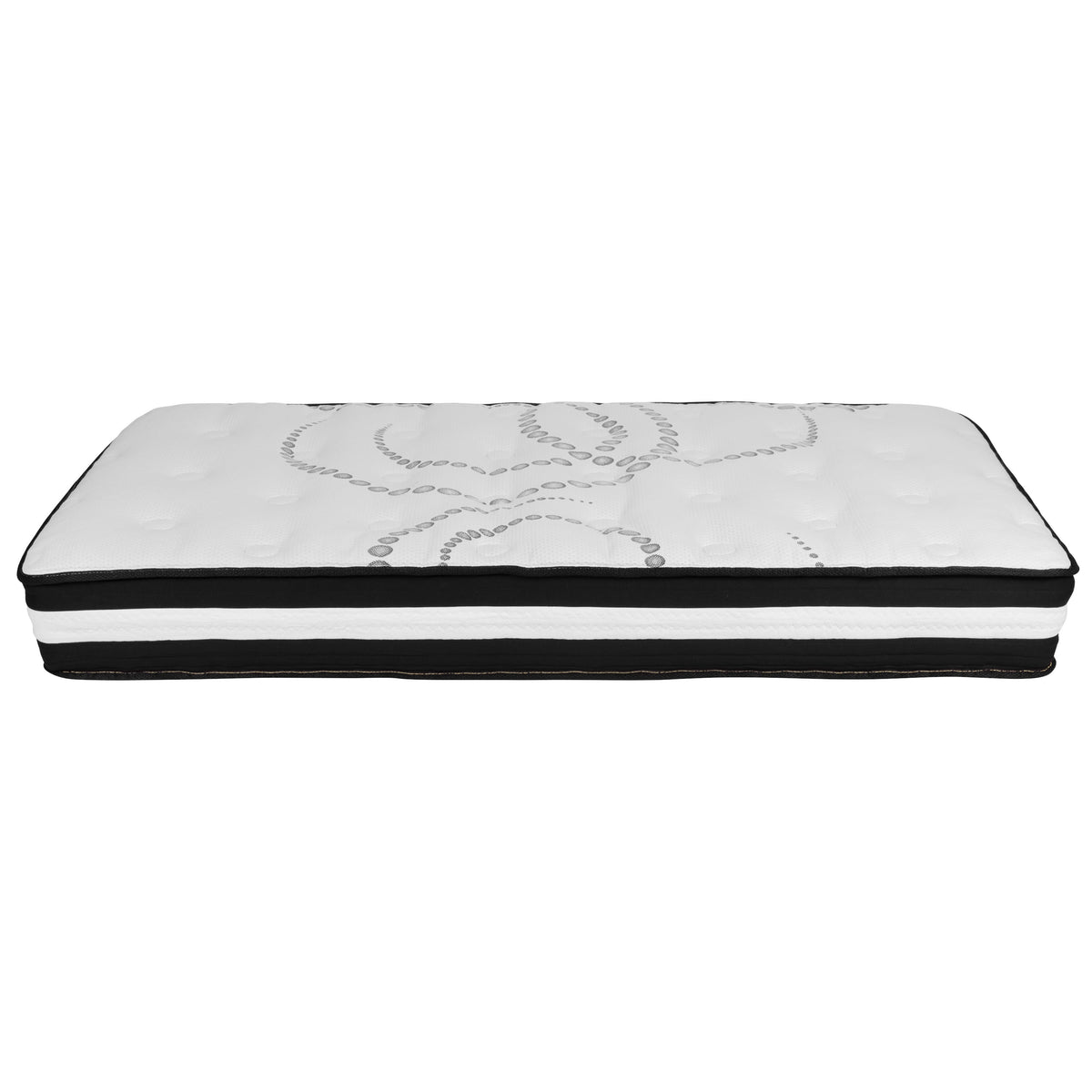 Twin |#| 10inch Hybrid Pocket Spring Mattress, Twin Mattress in a Box - Premium Mattress