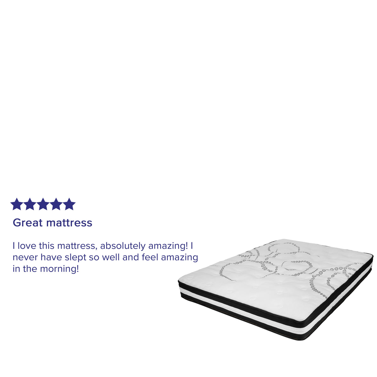 Queen |#| 10inch Hybrid Pocket Spring Mattress, Queen Mattress in a Box - Premium Mattress