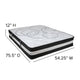 Full |#| Full 12inch Mattress & Gel Memory Foam Topper Bundle Set