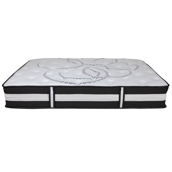 Full |#| 12inch Hybrid Pocket Spring Mattress, Full Mattress in a Box - Premium Mattress