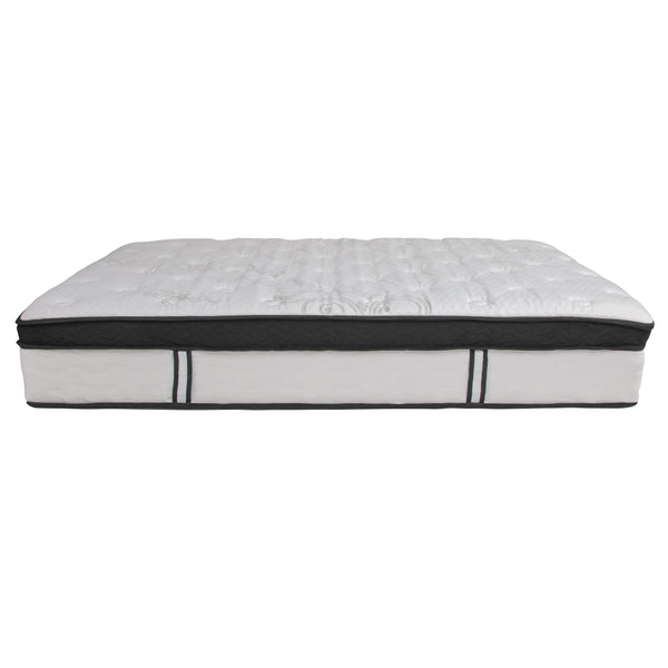 Full |#| 12 Inch Hybrid Memory Foam Pocket Spring Mattress, Full Mattress in a Box