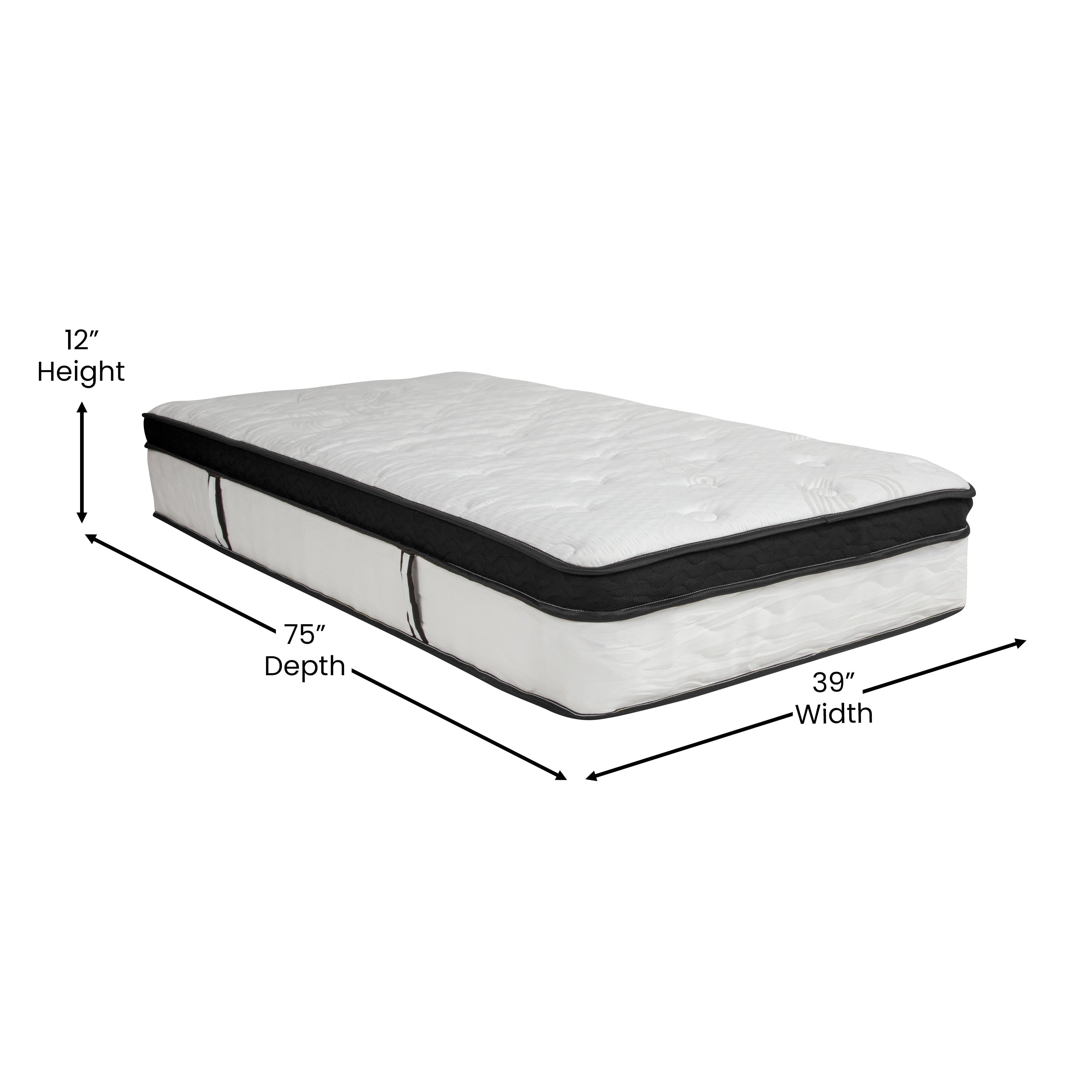 12 inch mattress shop twin