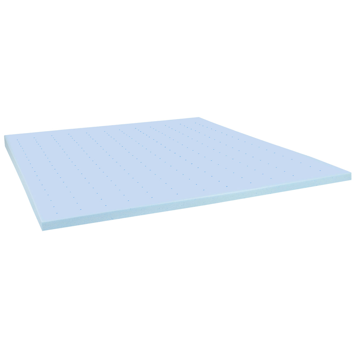 King |#| 2inch Cool Gel Infused Hypoallergenic Cooling Memory Foam Mattress Topper - King