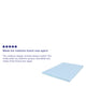 Full |#| 3inch Cool Gel Infused Hypoallergenic Cooling Memory Foam Mattress Topper - Full