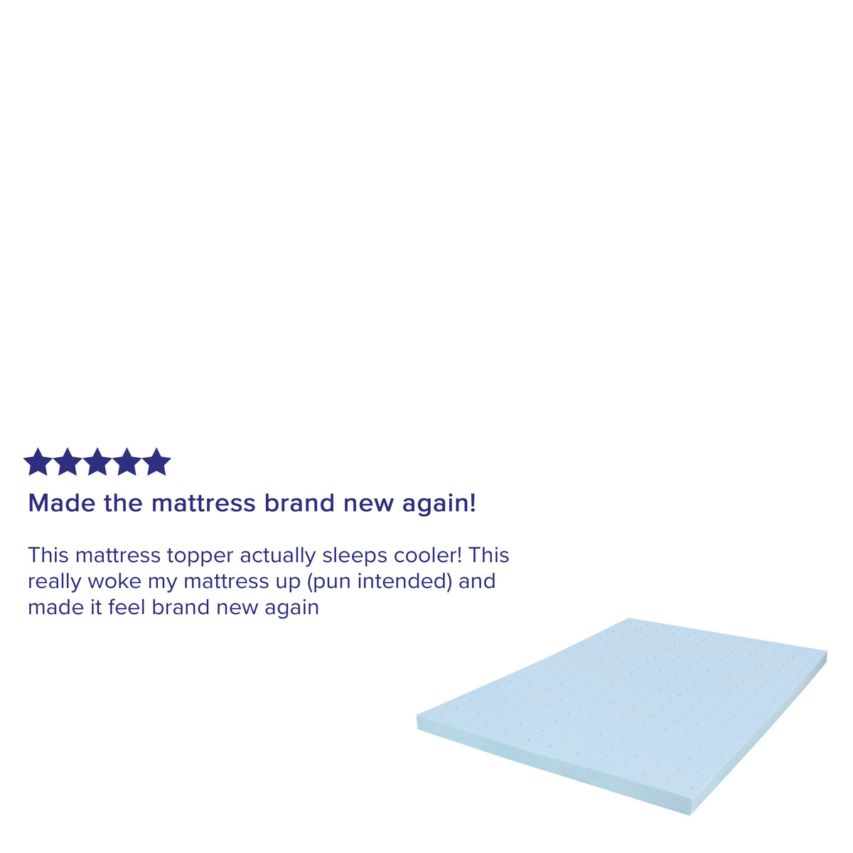 Full |#| 3inch Cool Gel Infused Hypoallergenic Cooling Memory Foam Mattress Topper - Full