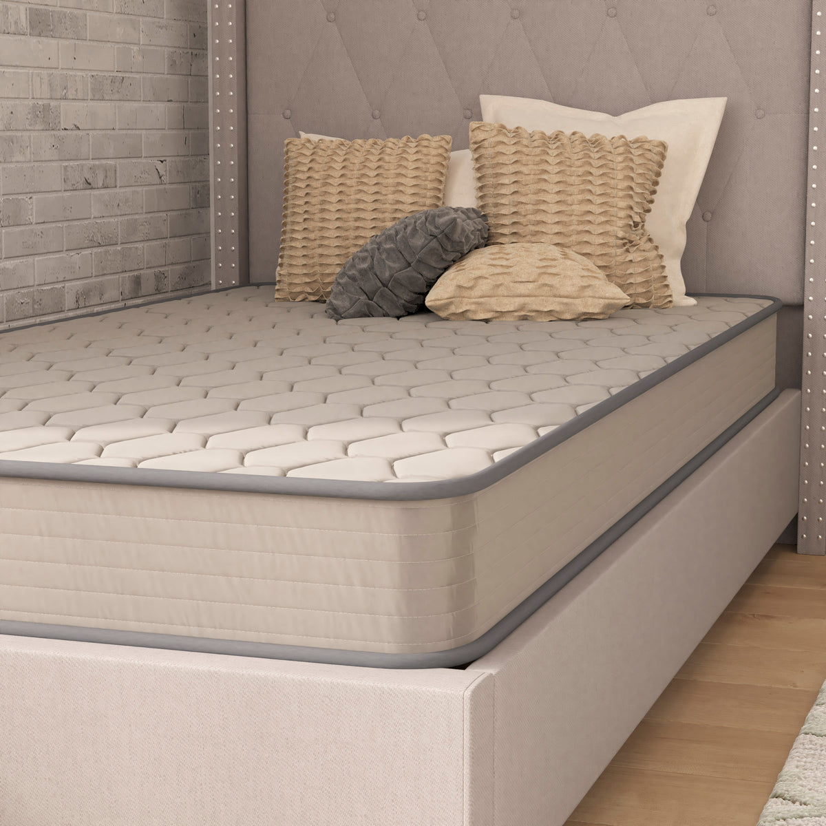 Twin XL |#| 6inch Hybrid Innerspring Mattress, Twin XL Mattress in a Box - Premium Mattress