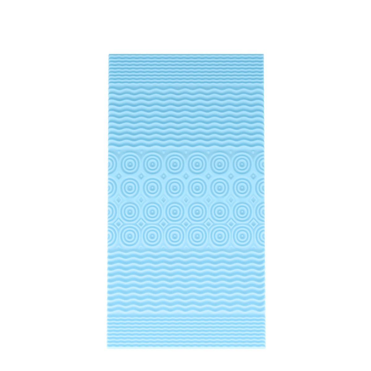 Twin XL |#| 2 Inch Cooling Gel Infused 5-Zone Memory Foam Mattress Topper - Twin XL