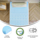 Twin XL |#| 2 Inch Cooling Gel Infused 5-Zone Memory Foam Mattress Topper - Twin XL