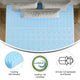 King |#| 2 Inch Cooling Gel Infused 5-Zone Memory Foam Mattress Topper - King