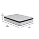 Queen |#| 12inch Hybrid Firm Pocket Spring Mattress, Queen Mattress in a Box-Premium Mattress