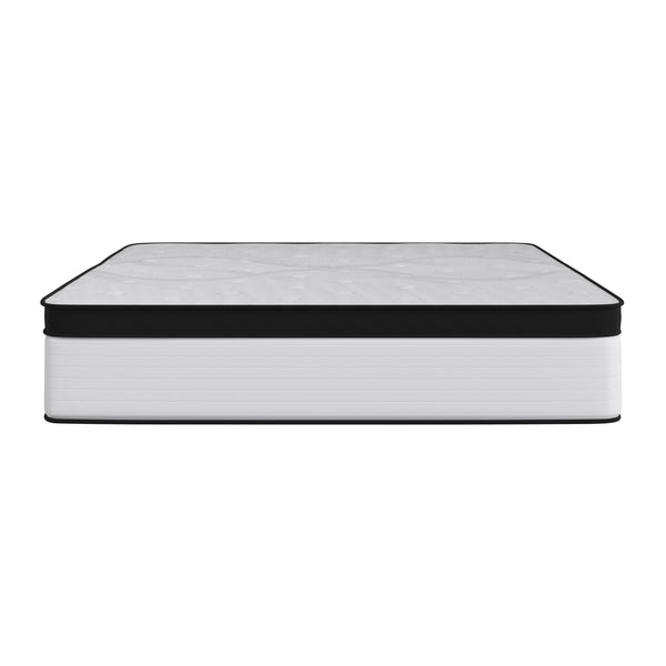 Queen |#| 12inch Hybrid Firm Pocket Spring Mattress, Queen Mattress in a Box-Premium Mattress