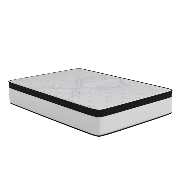 Full |#| 12inch Hybrid Firm Pocket Spring Mattress, Full Mattress in a Box-Premium Mattress