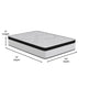 Full |#| 12inch Hybrid Firm Pocket Spring Mattress, Full Mattress in a Box-Premium Mattress