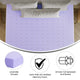 King |#| 3" Lavender Infused Memory Foam Mattress Topper with Ventilated Design - King
