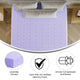 Queen |#| 3" Lavender Infused Memory Foam Mattress Topper with Ventilated Design - Queen