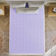 Full |#| 3" Lavender Infused Memory Foam Mattress Topper with Ventilated Design - Full