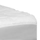 Twin |#| Mattress Pad - White Cotton Top - Twin - Hypoallergenic - Fits 8"-21" Mattress