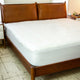 Full |#| Mattress Pad - White Cotton Top - Full - Hypoallergenic - Fits 8"-21" Mattress