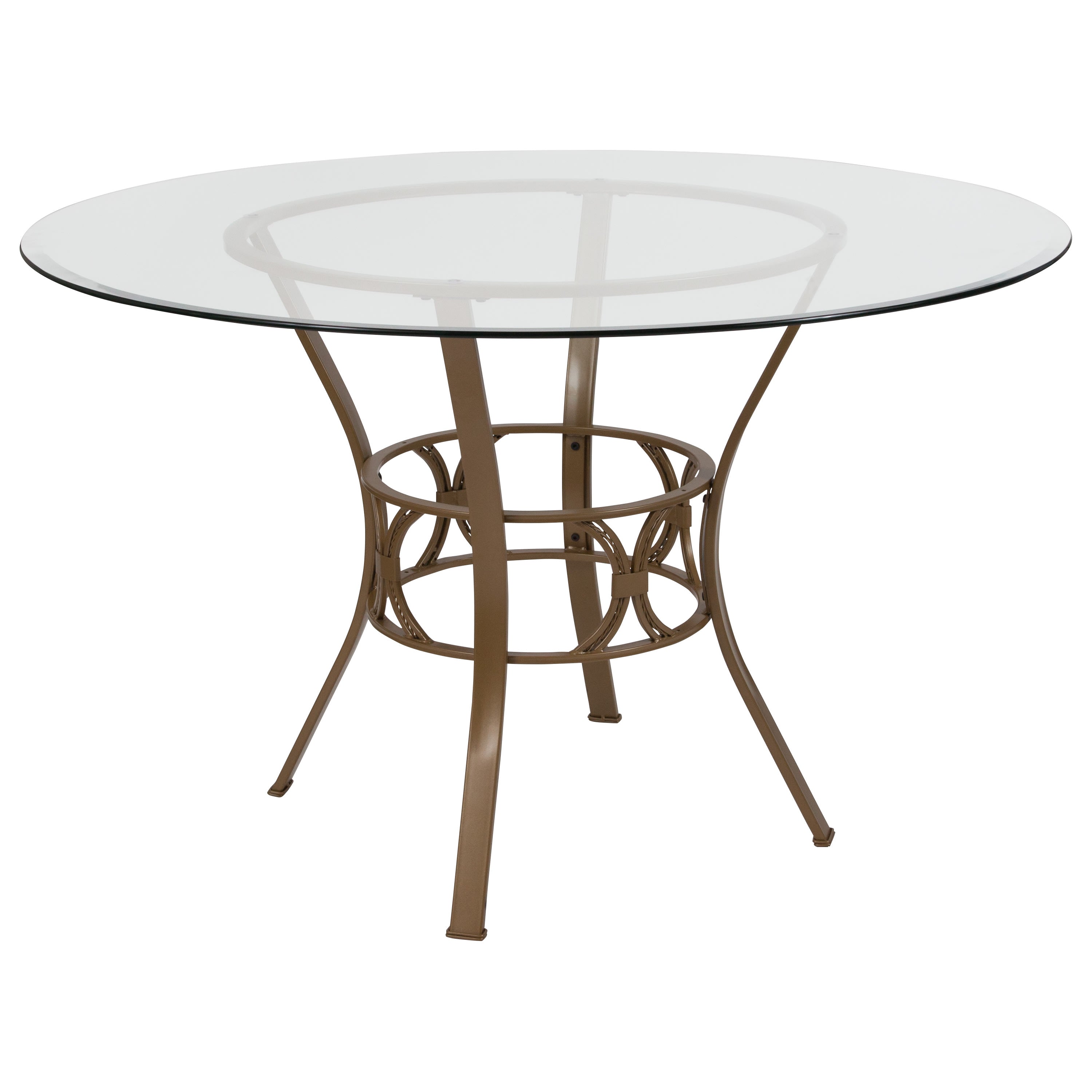 48 glass discount dining table