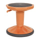 Orange |#| Kids Adjustable Height Active Learning Stool for Classroom and Home in Orange