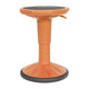 Orange |#| Kids Adjustable Height Active Learning Stool for Classroom and Home in Orange