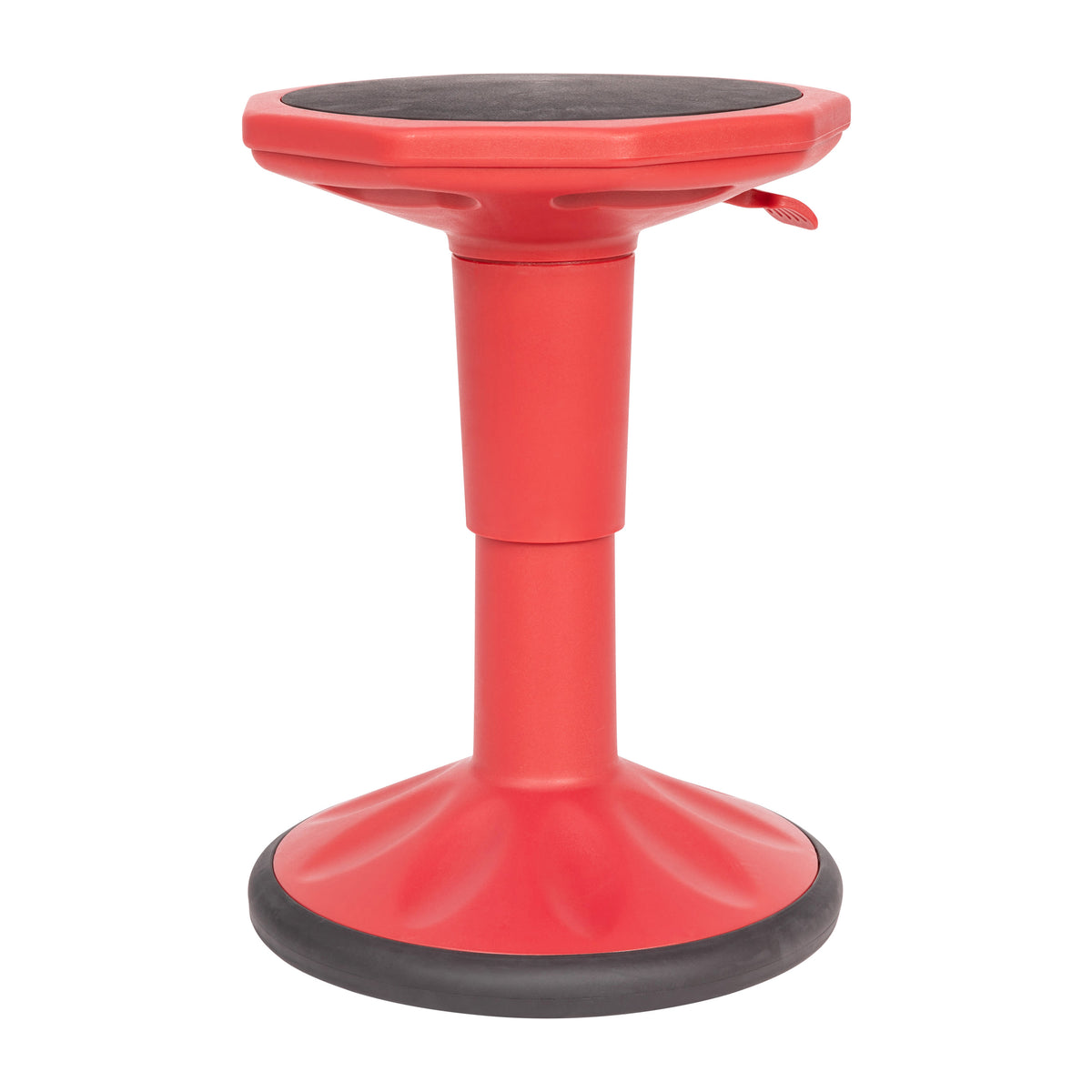 Red |#| Kids Adjustable Height Active Learning Stool for Classroom and Home in Red