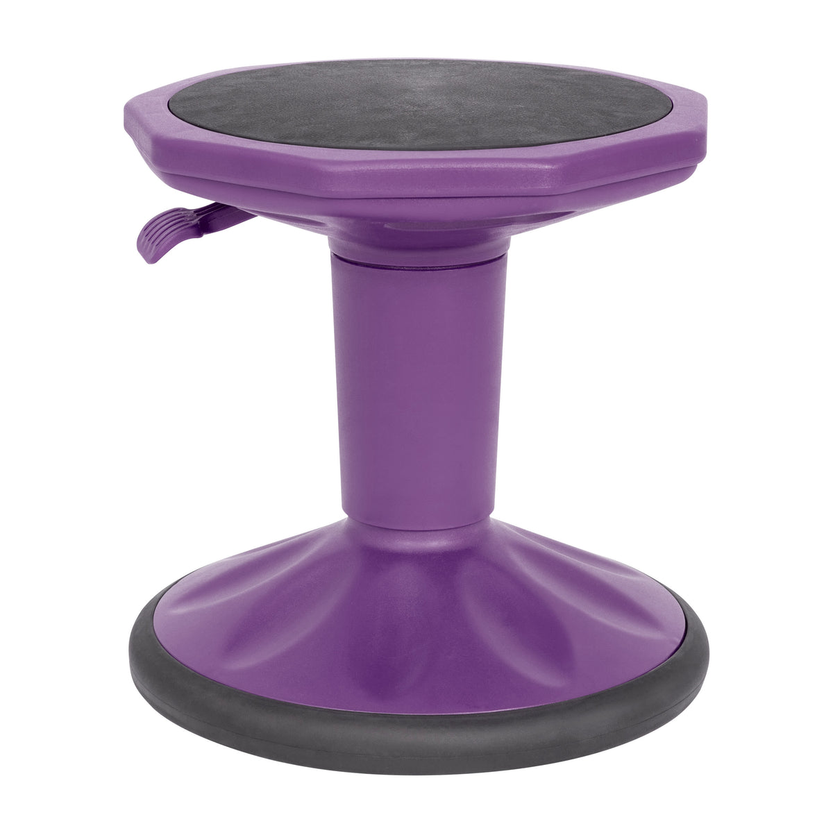 Purple |#| Kids Adjustable Height Active Learning Stool for Classroom and Home in Purple