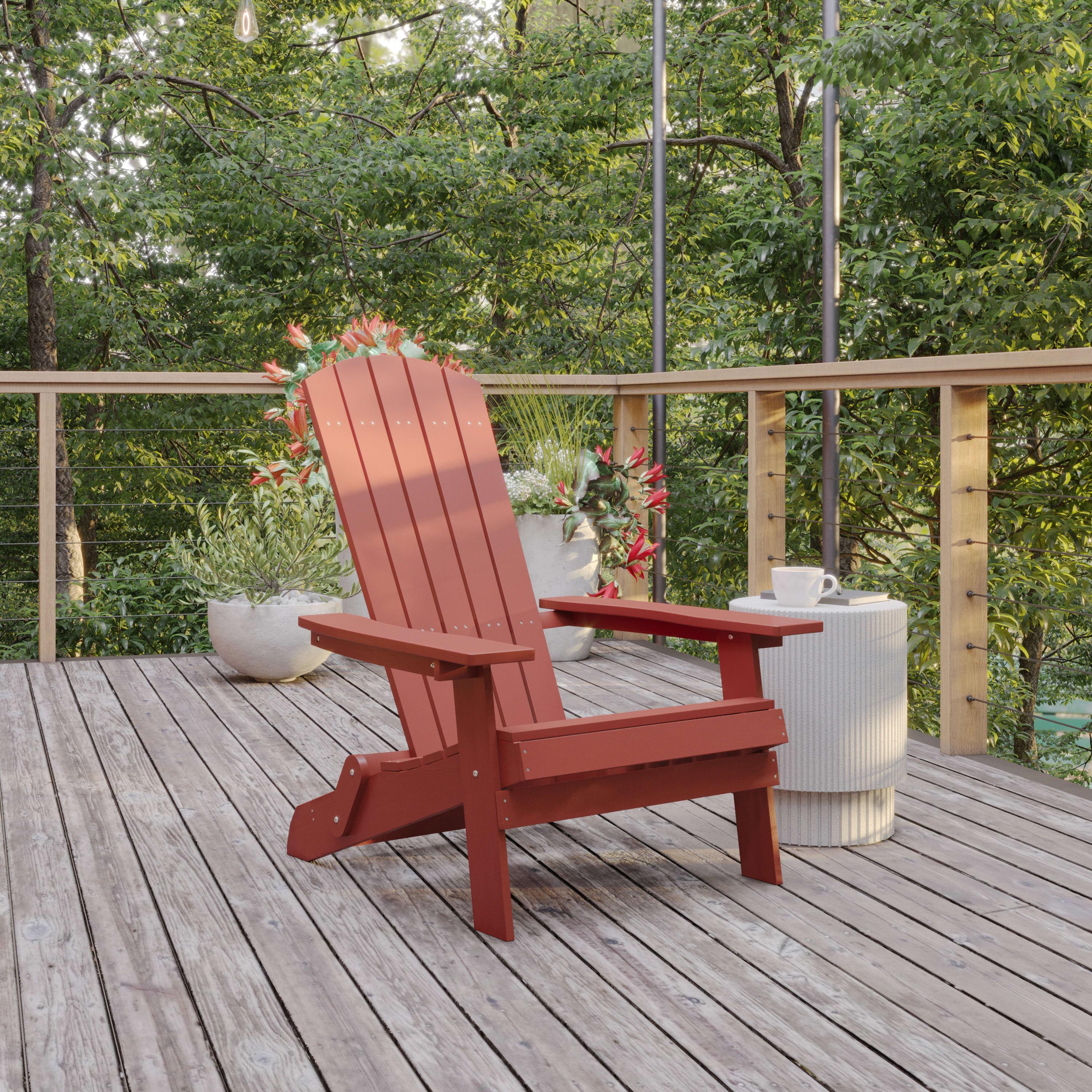 Folding poly adirondack chair deals