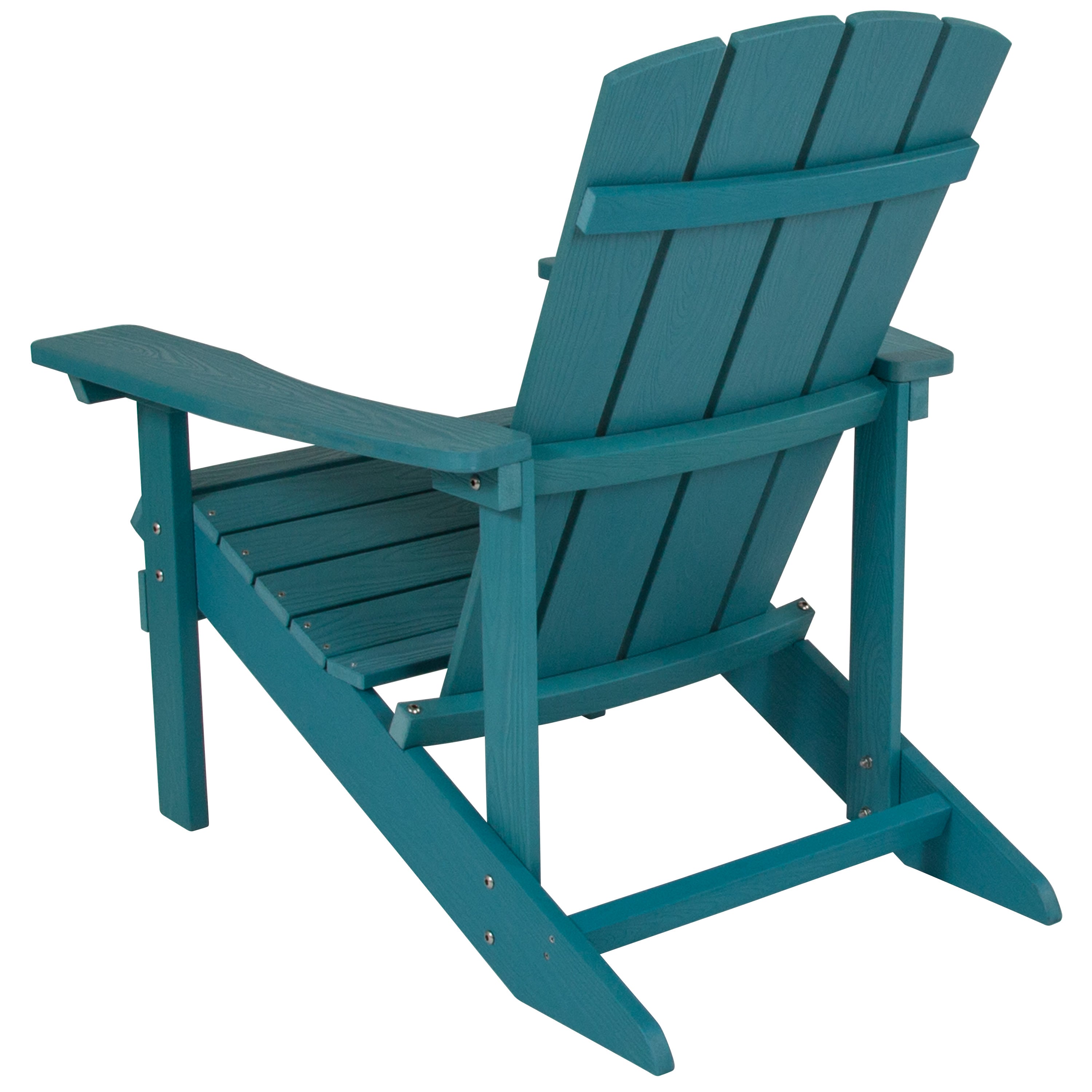 Seafoam resin top adirondack chair