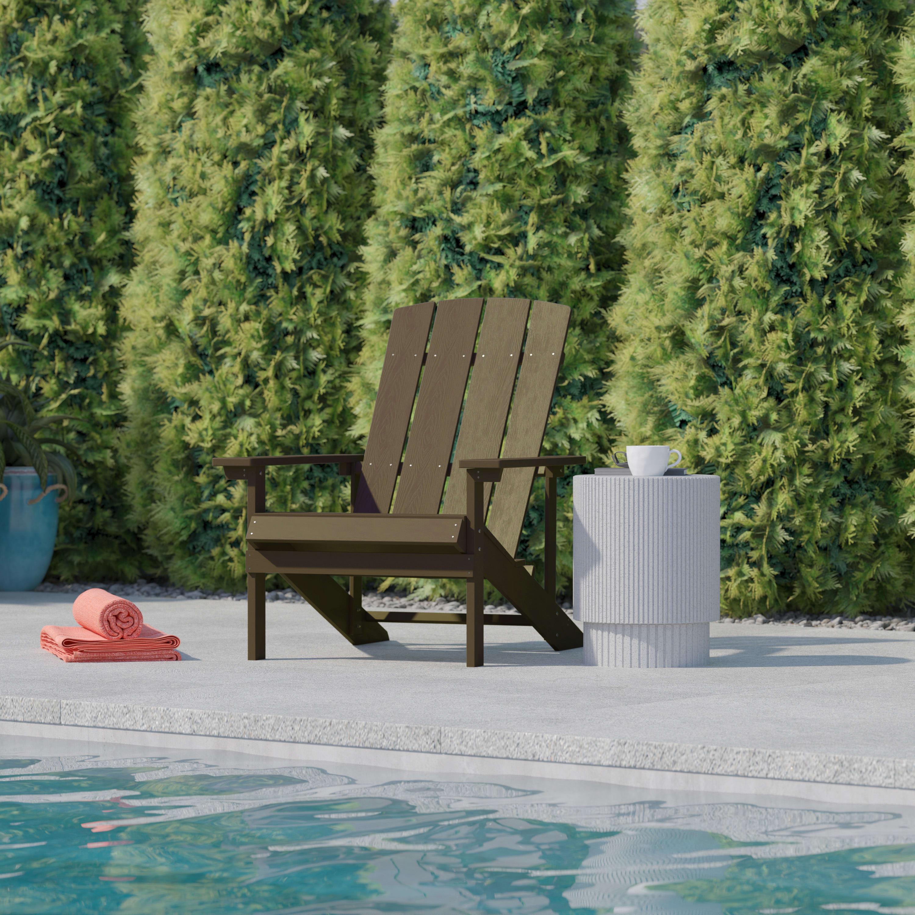 green resin adirondack chairs