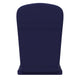 Blue |#| Set of 2 All-Weather High Back Adirondack Chair Cushions in Blue