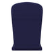 Blue |#| Set of 2 All-Weather High Back Adirondack Chair Cushions in Blue
