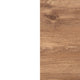 Warm Oak Top/White Frame |#| Farmhouse Style Rustic Entryway Console Table - White/Warm Oak Finish Top