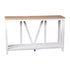 Charlotte Modern 2-Tier Farmhouse Entryway Living Room Console Accent Table