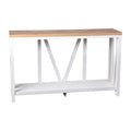  Warm Oak Top/White Frame