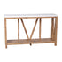 Charlotte Modern 2-Tier Farmhouse Entryway Living Room Console Accent Table