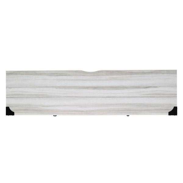 Light Gray |#| 58 Inch Barn Door TV Stand Fits up to 65" TV's-LT GY Wash with Adjustable Shelf