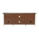 White |#| 59 Inch Barn Door TV Stand Fits up to 65" TV's-White Wash with Adjustable Shelf