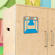 Children's Wood Refrigerator for Commercial or Home Use - Kid Friendly Design