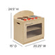 Children's Wooden Kitchen Stove with Turnable Knobs for Commercial or Home Use